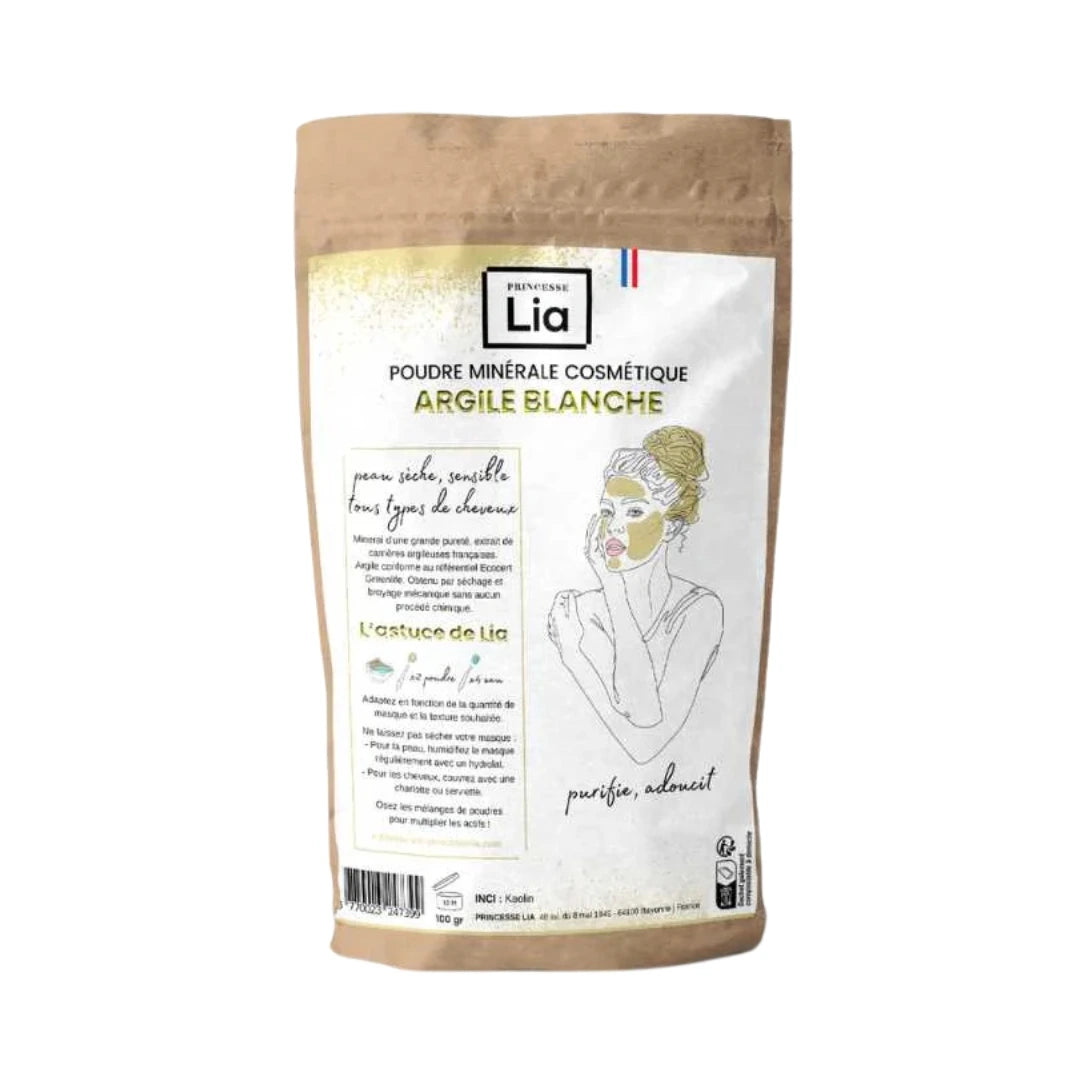 Argile Blanche en Poudre