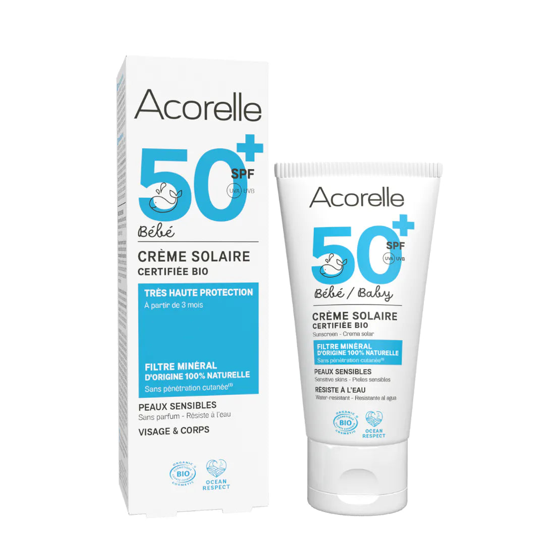 Crème Solaire Bébé SPF 50+