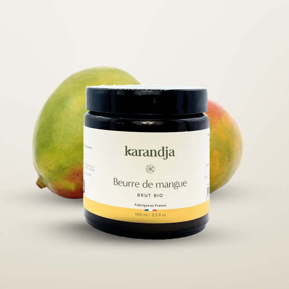 beurre végétal brut de mangue karandja produit