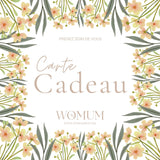 carte cadeau womum