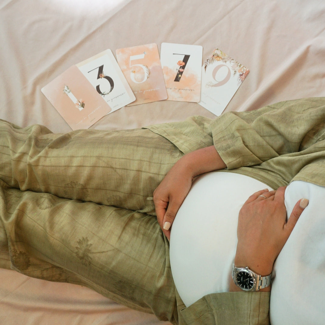 carte étapes grossesse womum produit
