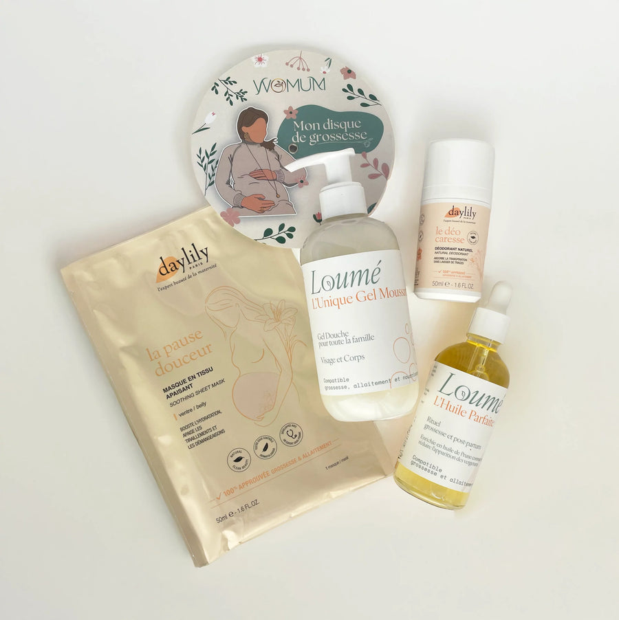 coffret de grossesse womum produits