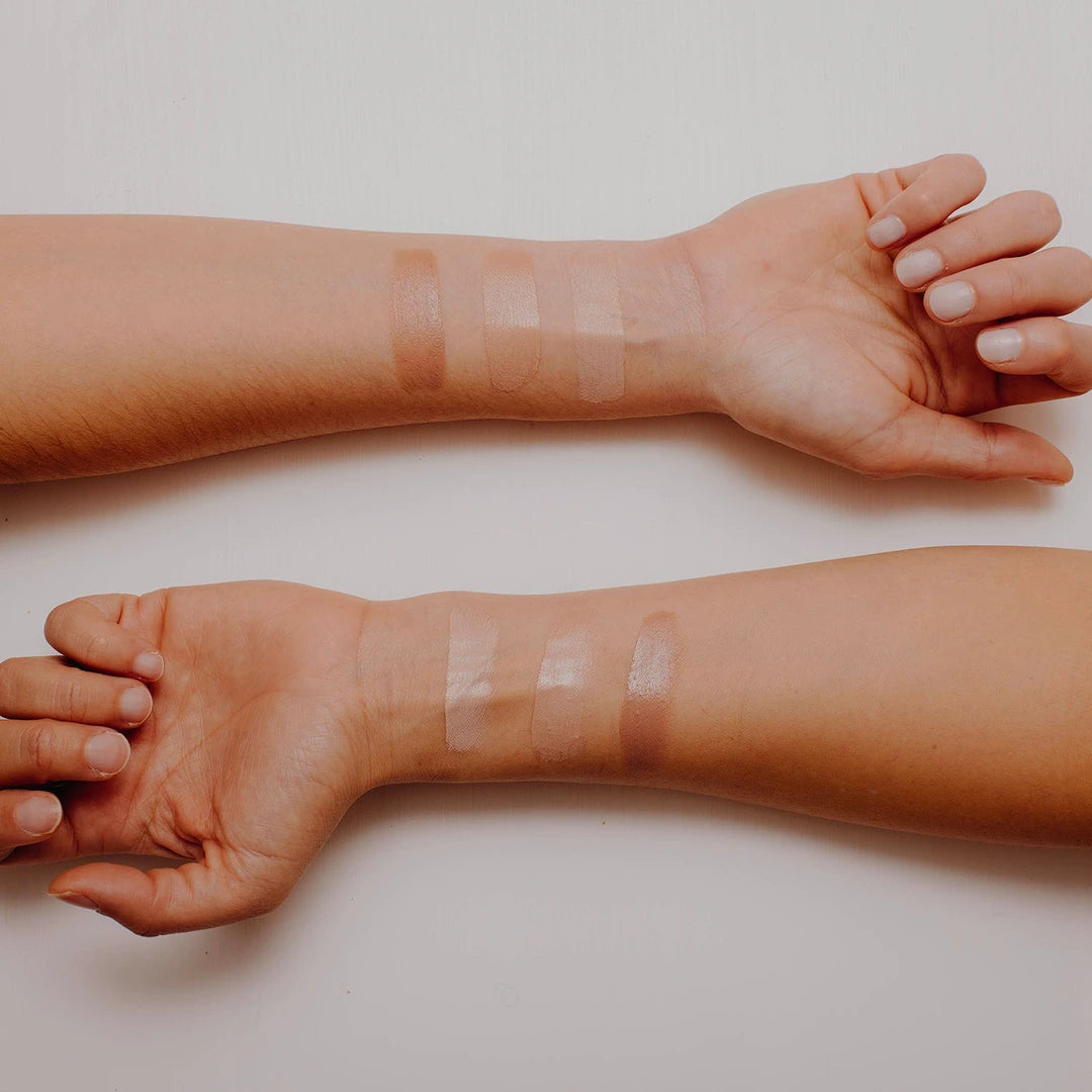 crèmes solaires teintées spf30 spf50 laboratoires de biarritz textures
