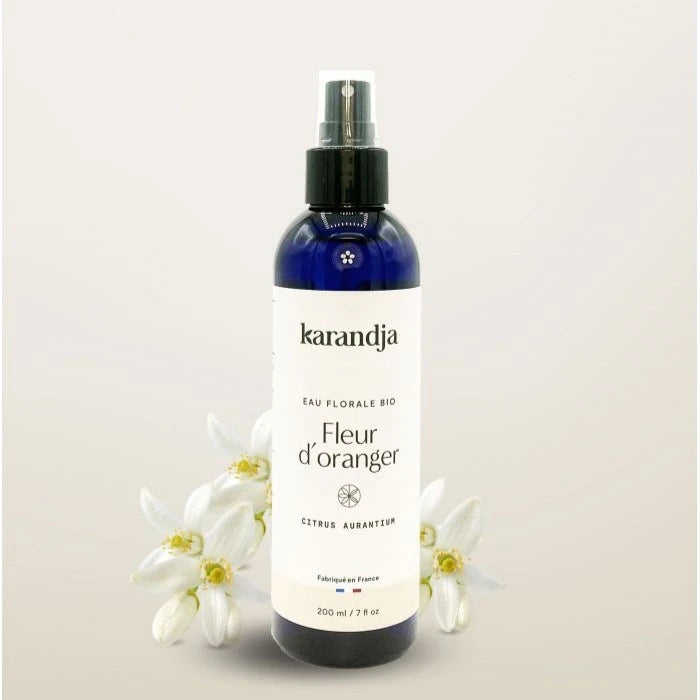 eau florale fleurs d'oranger alimentaire et cosmétique Karandja