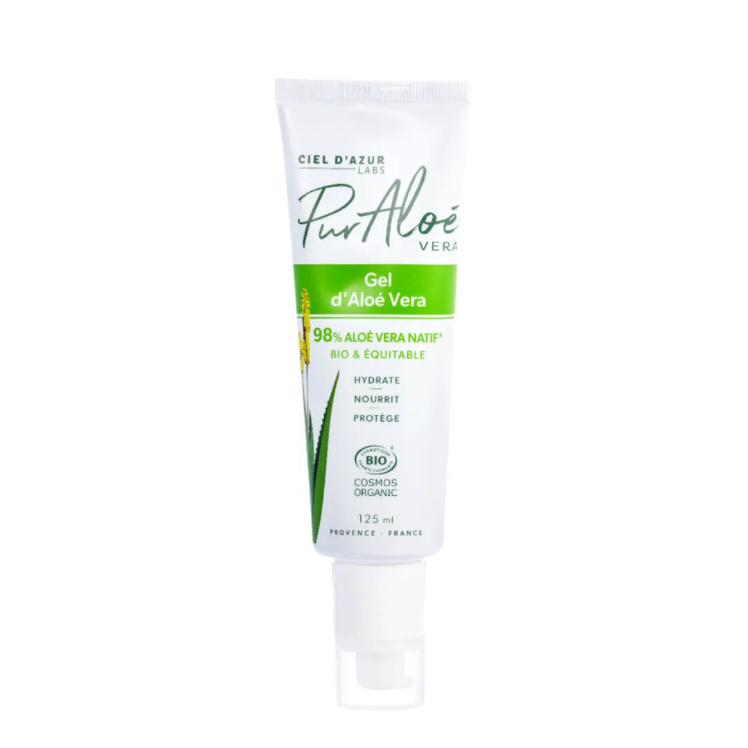 gel d'aloe vera natif ciel d'azur 125 ml