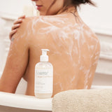 gel douche famille loumé grossesse post-partum et bébé mousse