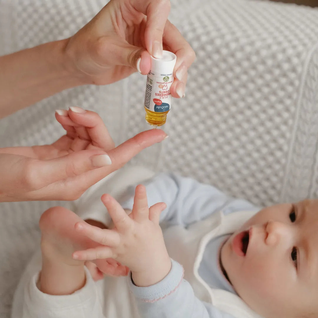 huile gingivale premières dents Néobulle apaisante