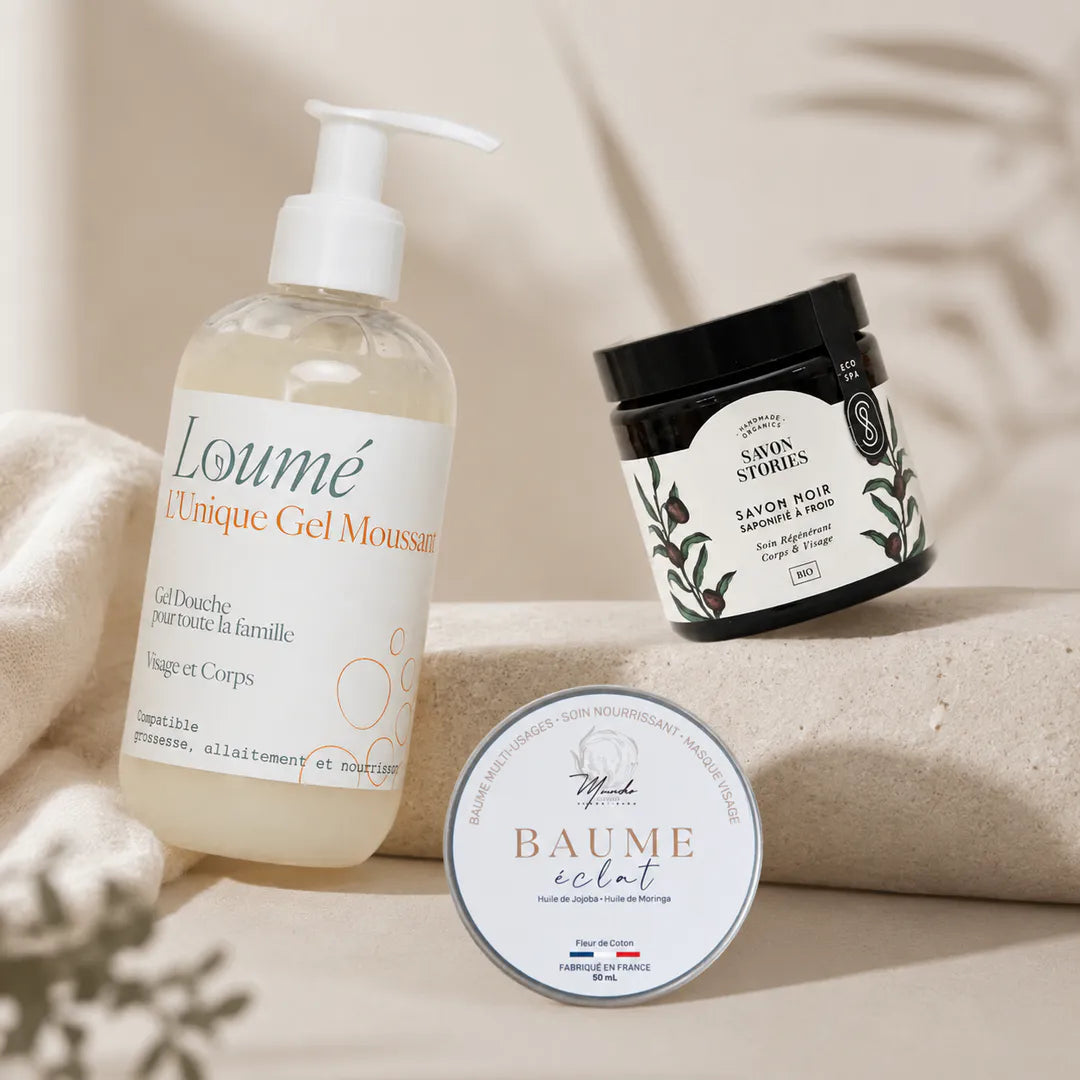 kit soin du corps womum produits