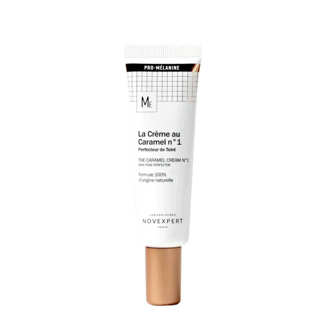 la crème au caramel n°1 teintée anti-âge ivoire novexpert
