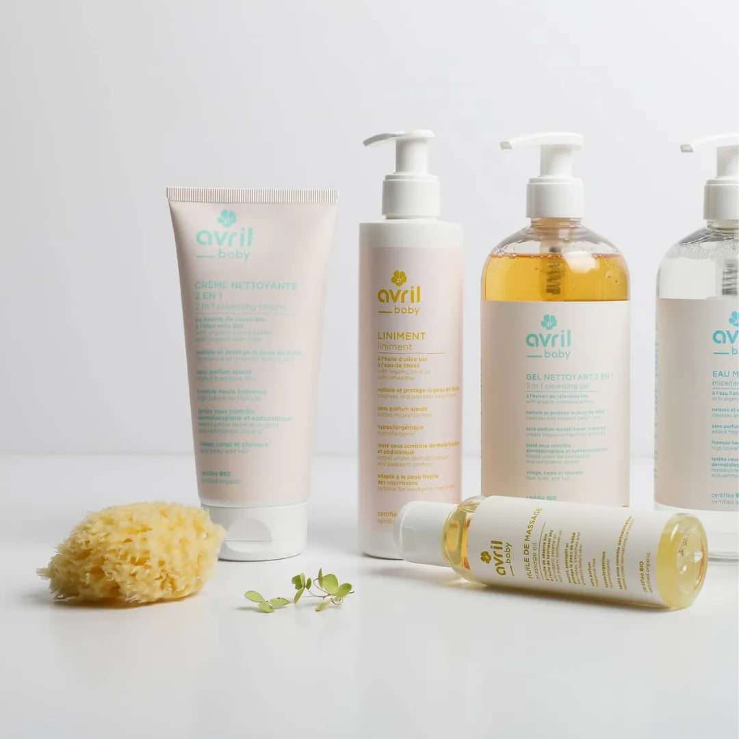 liniment bio naturel bébé avril cosmétique produits bébé