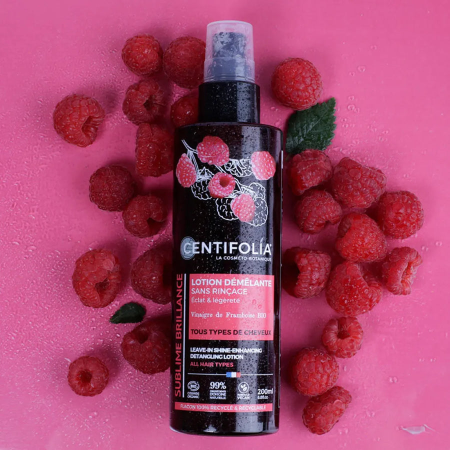 lotion démêlante vinaigre de framboise centifolia