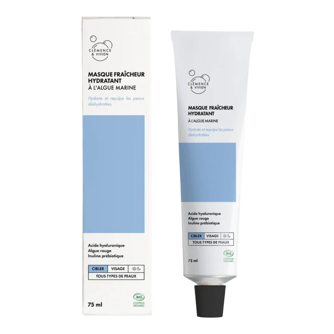 masque fraicheur hydratant clémence et vivien