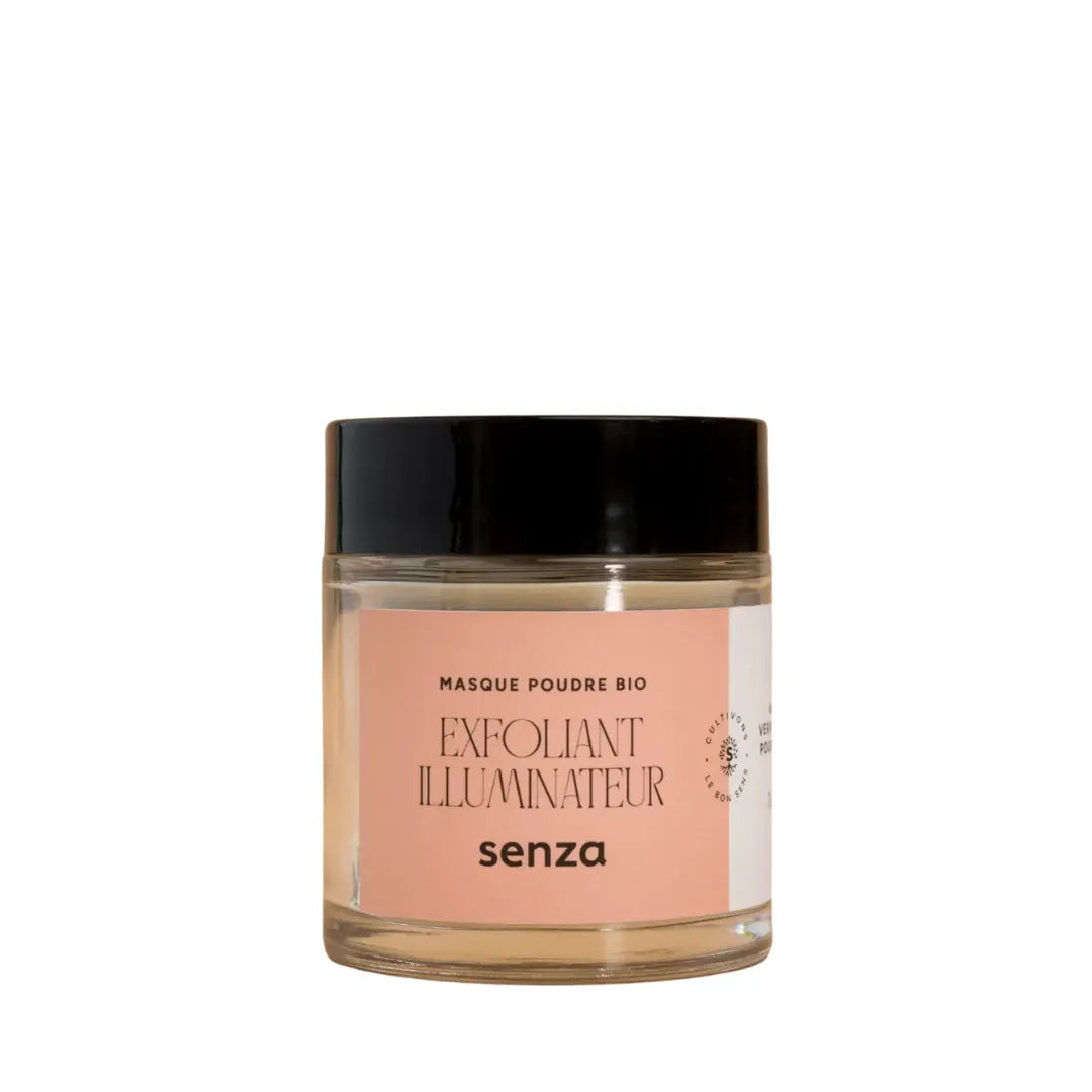 masque en poudre exfoliant et illuminateur senza