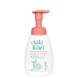 gel douche mousse nettoyante enfant lilikiwi