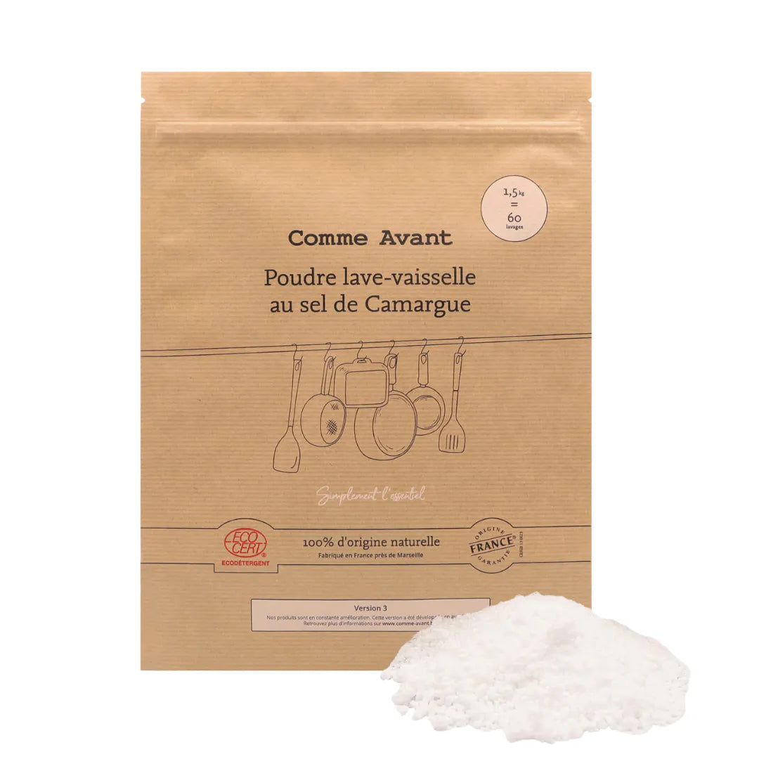 Poudre Lave-Vaisselle au Sel de Camargue