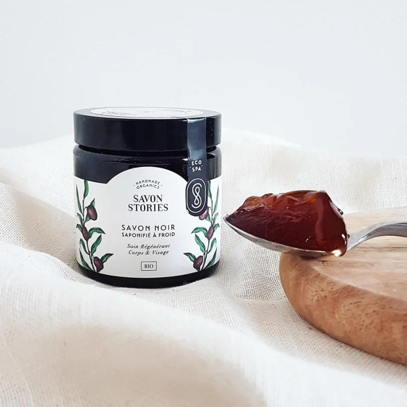 savon noir gommage savon stories
