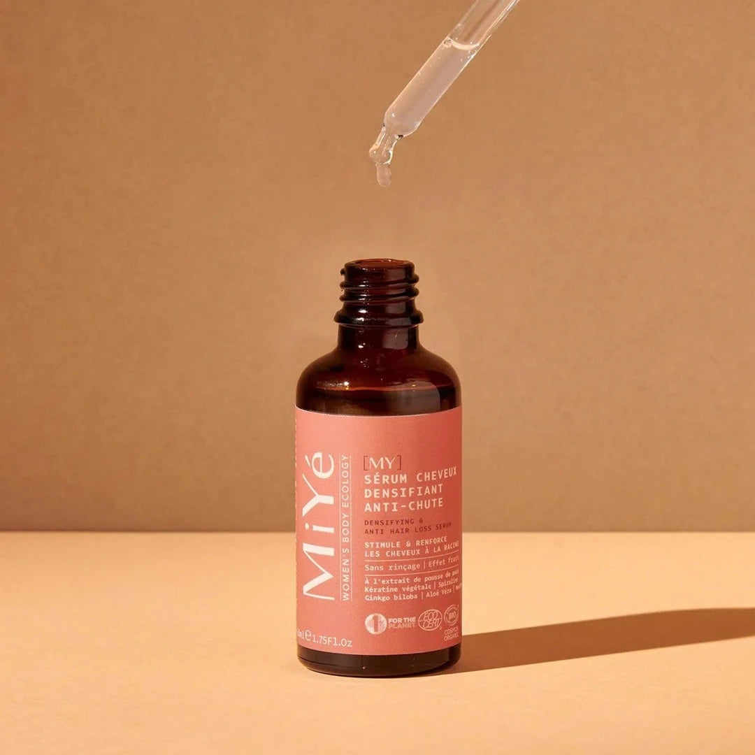 sérum cheveux anti-chute miyé texture
