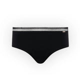 shorty menstruel chantelle noir graphic