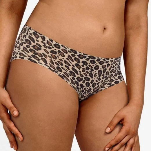 shorty softstretch léopard chantelle avant