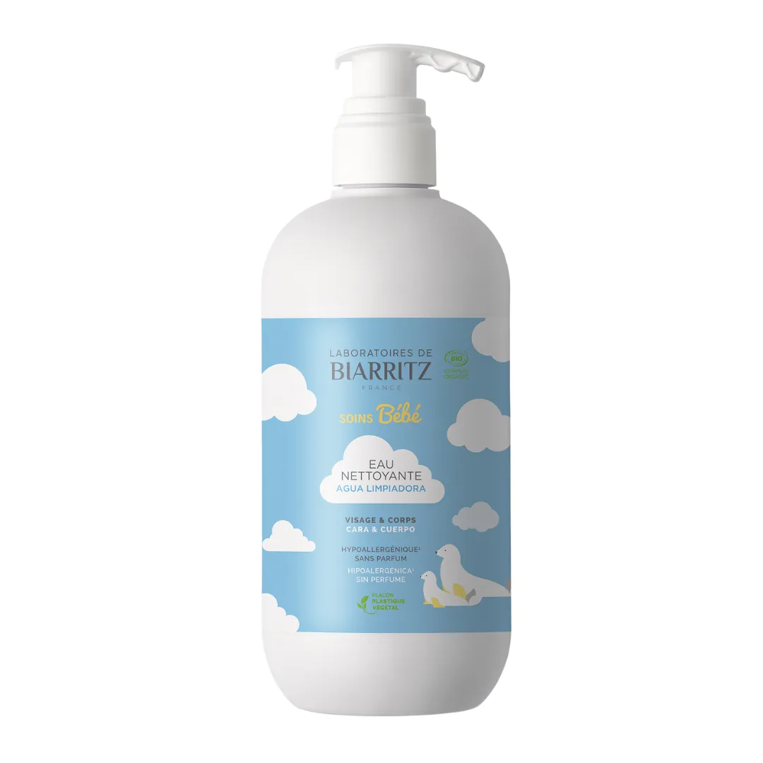 eau nettoyante bébé 500 ml Laboratoires de Biarritz