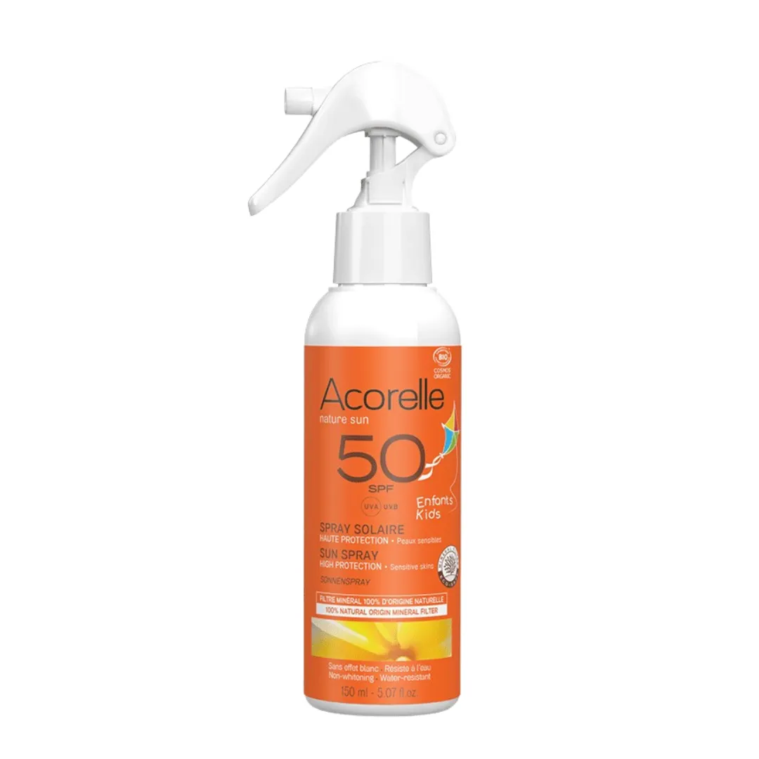 spray solaire enfant spf50 acorelle