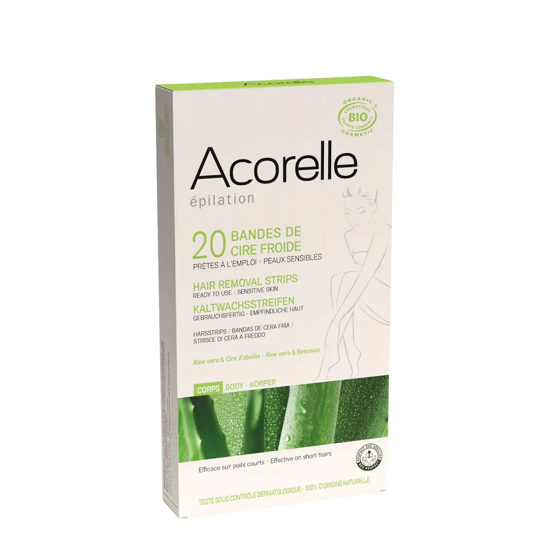 bandes de cire froide corps Acorelle