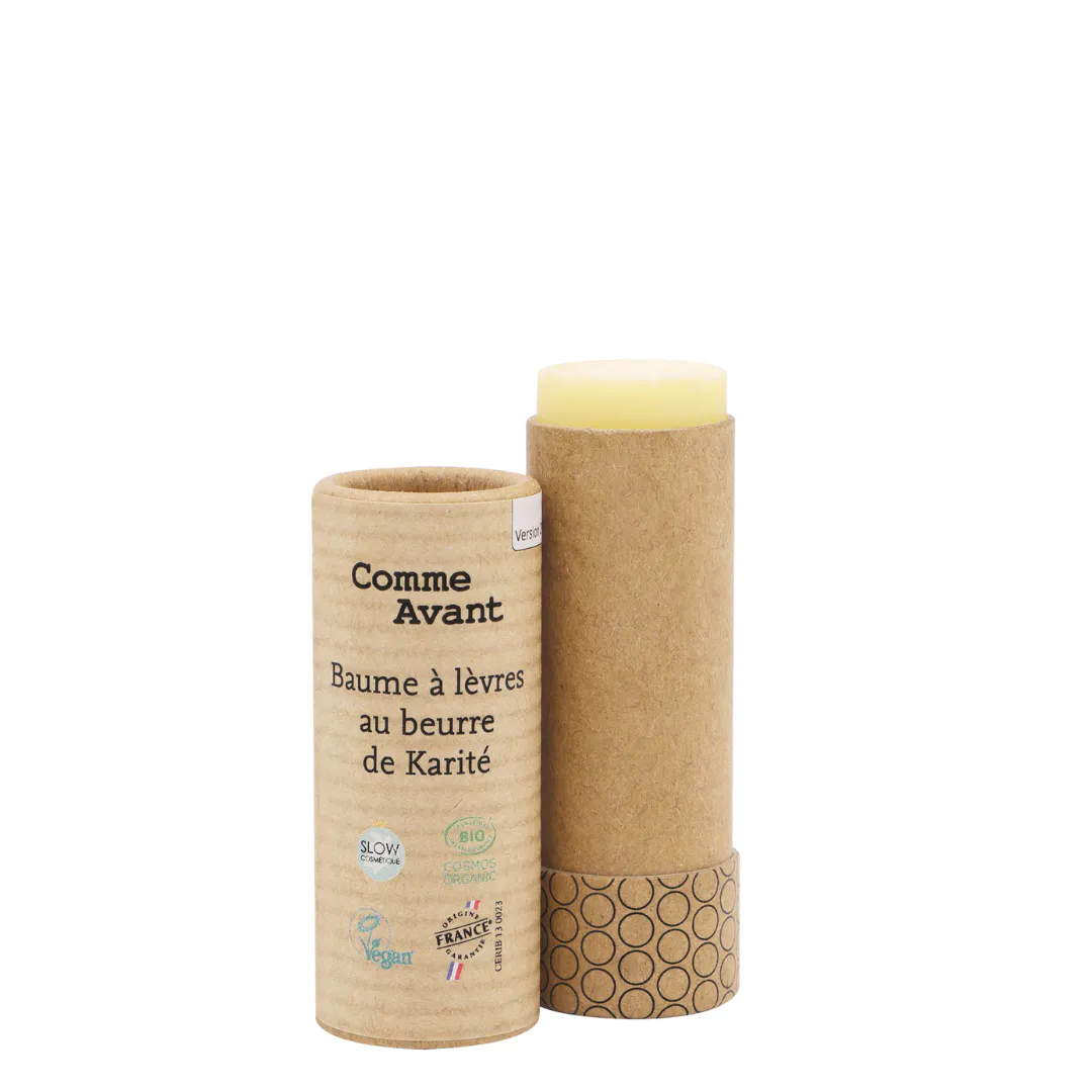 baume à lèvres au beurre de karité Comme Avant