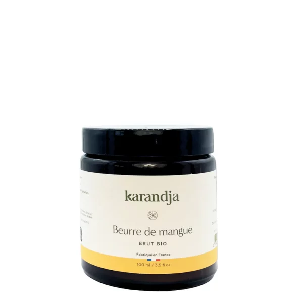 beurre végétal brut de mangue karandja