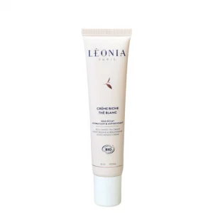 crème riche visage thé blanc léonia