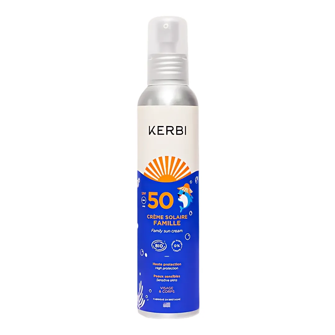 creme-solaire-famille-spf50-kerbi crème solaire famille spf50 kerbi