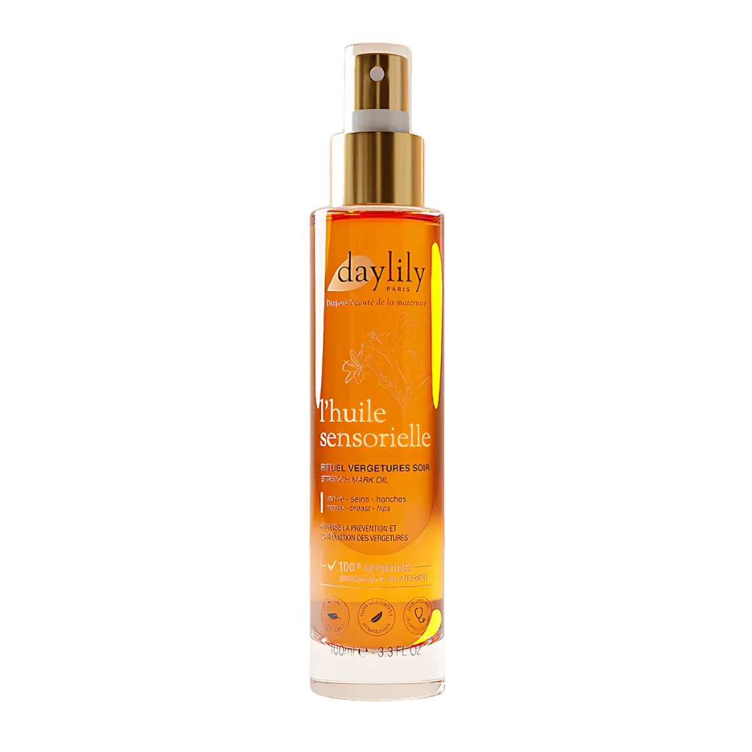 huile sèche anti-vergetures daylily