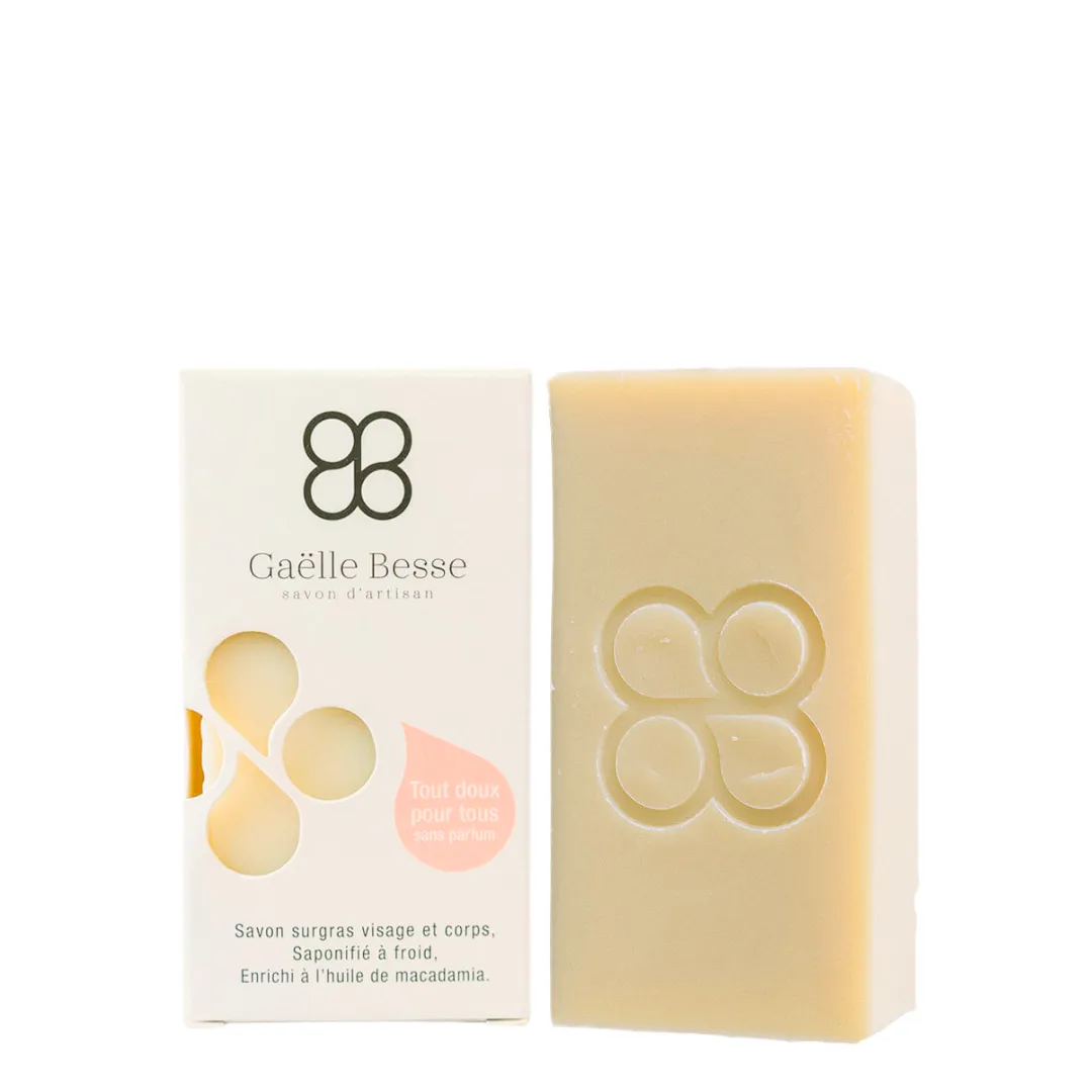 Savon surgras solide visage et corps tout doux pour tous gaëlle besse