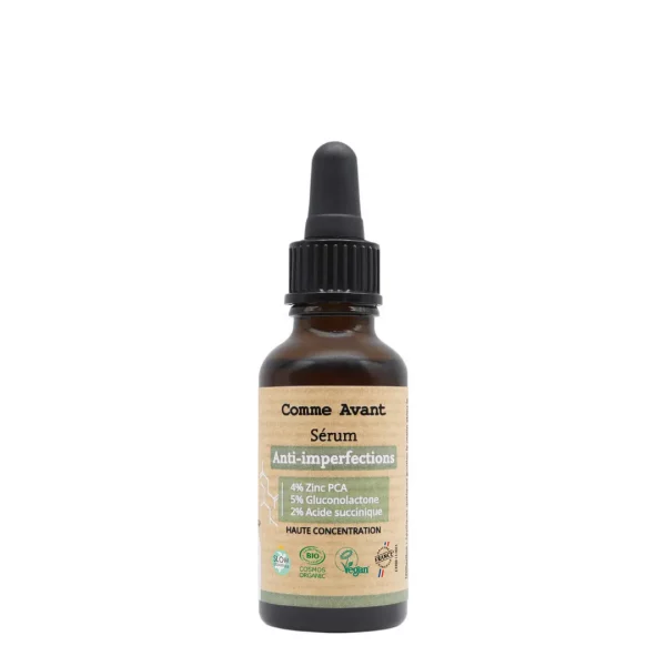 sérum visage anti-imperfections comme avant