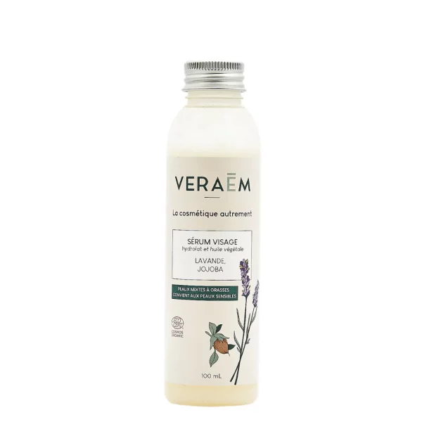 sérum peaux mixtes à grasses lavande jojoba veraem