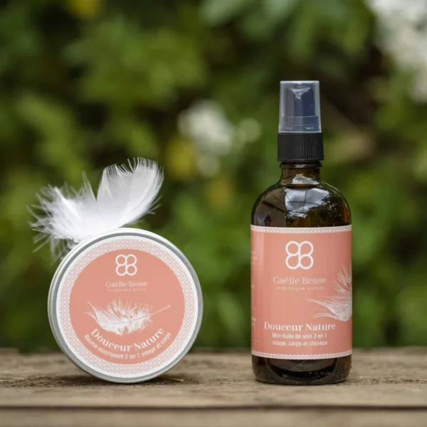 baume et huile douceur nature gaelle besse