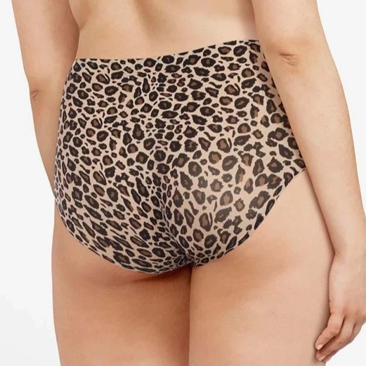 culotte softstretch taille haute chantelle léopard arrière