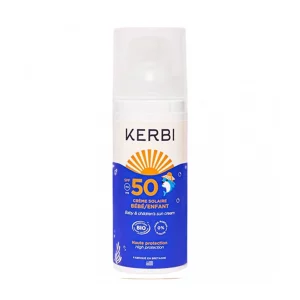 crème solaire bébé et enfant SPF50 Kerbi
