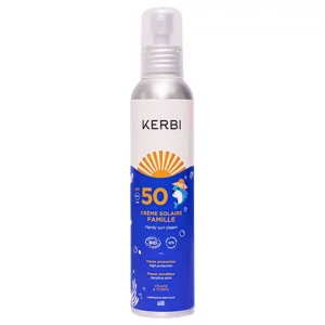 crème solaire famille spf50 kerbi