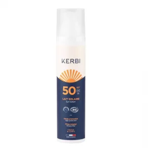 lait solaire adulte SPF50 100g Kerbi