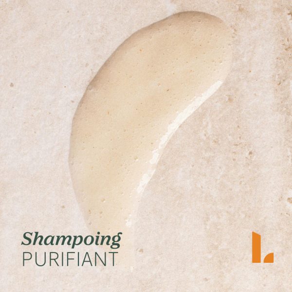 shampoing purifiant cheveux gras à l'ortie LAO texture