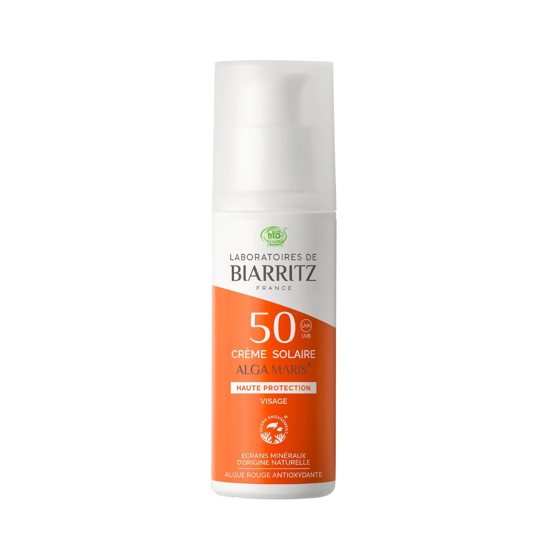 crème solaire visage spf50 laboratoires de biarritz