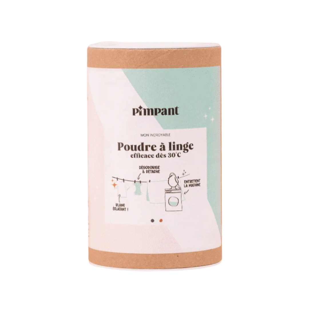 poudre à linge blanchissante pimpant