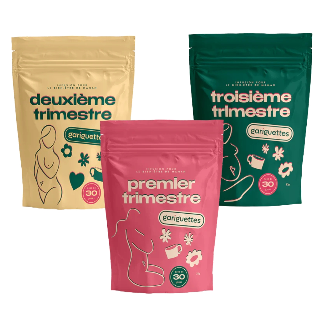 infusions-grossesse-post-partum-gariguettes-sachets infusions grossesse tous les trimestres Gariguettes