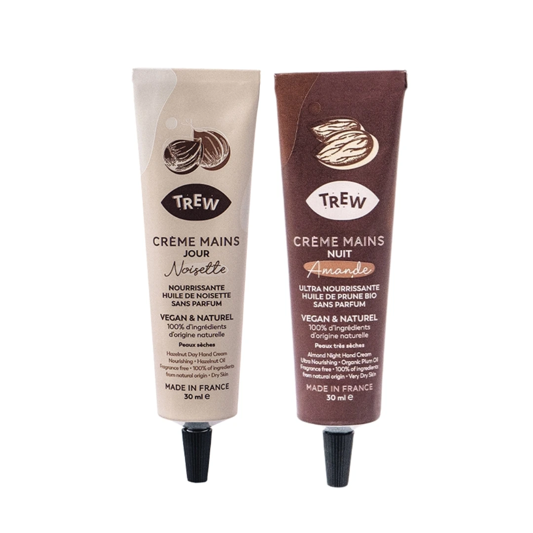 crèmes nourrissantes pour les mains jour et nuit trew