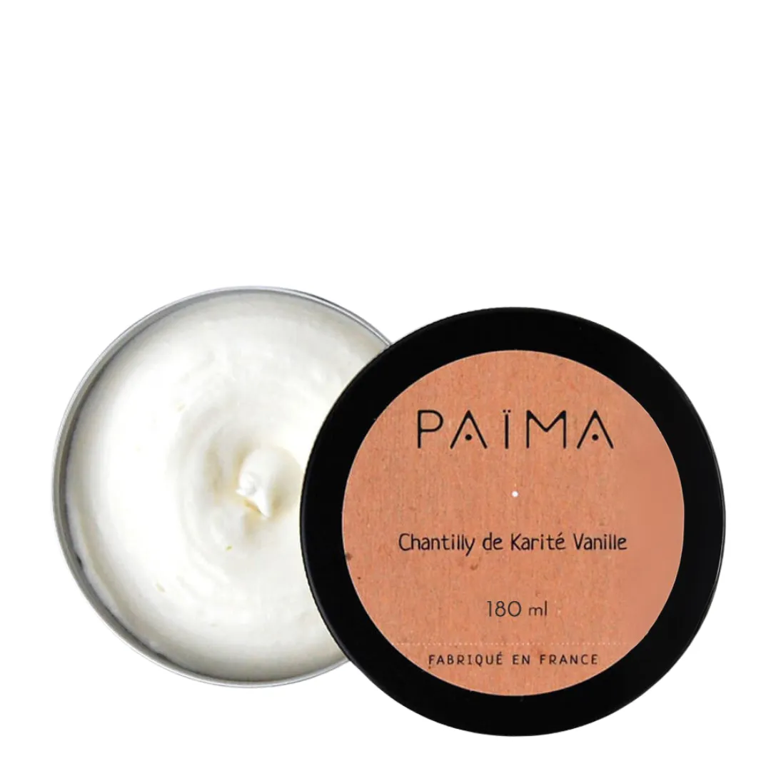 crème hydratante chantilly karité vanille païma