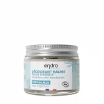 déodorant baume peaux sensibles aloe endro