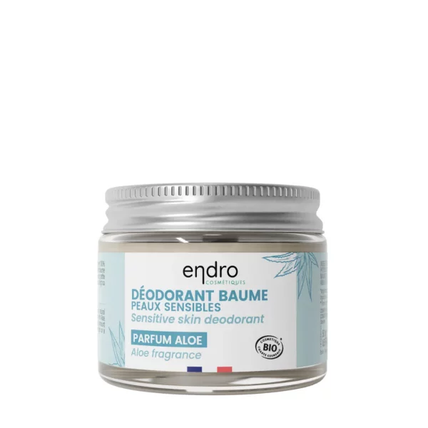 déodorant baume peaux sensibles aloe endro
