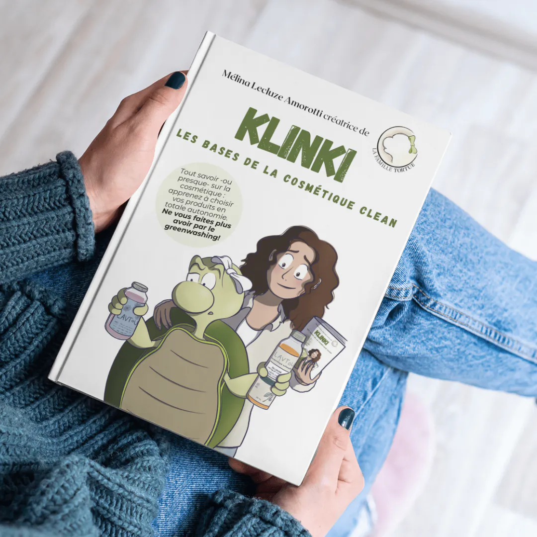 livre guide Klinki bases de la cosmétique clean