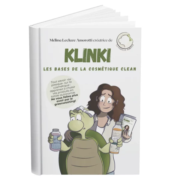 livre guide Klinki bases de la cosmétique clean