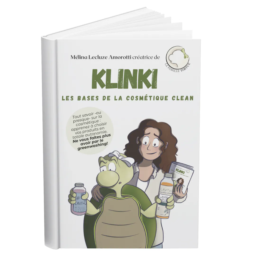 livre guide Klinki bases de la cosmétique clean